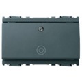 16090.G Кнопка 1p no 10a с подсветкой 3m серая Vimar